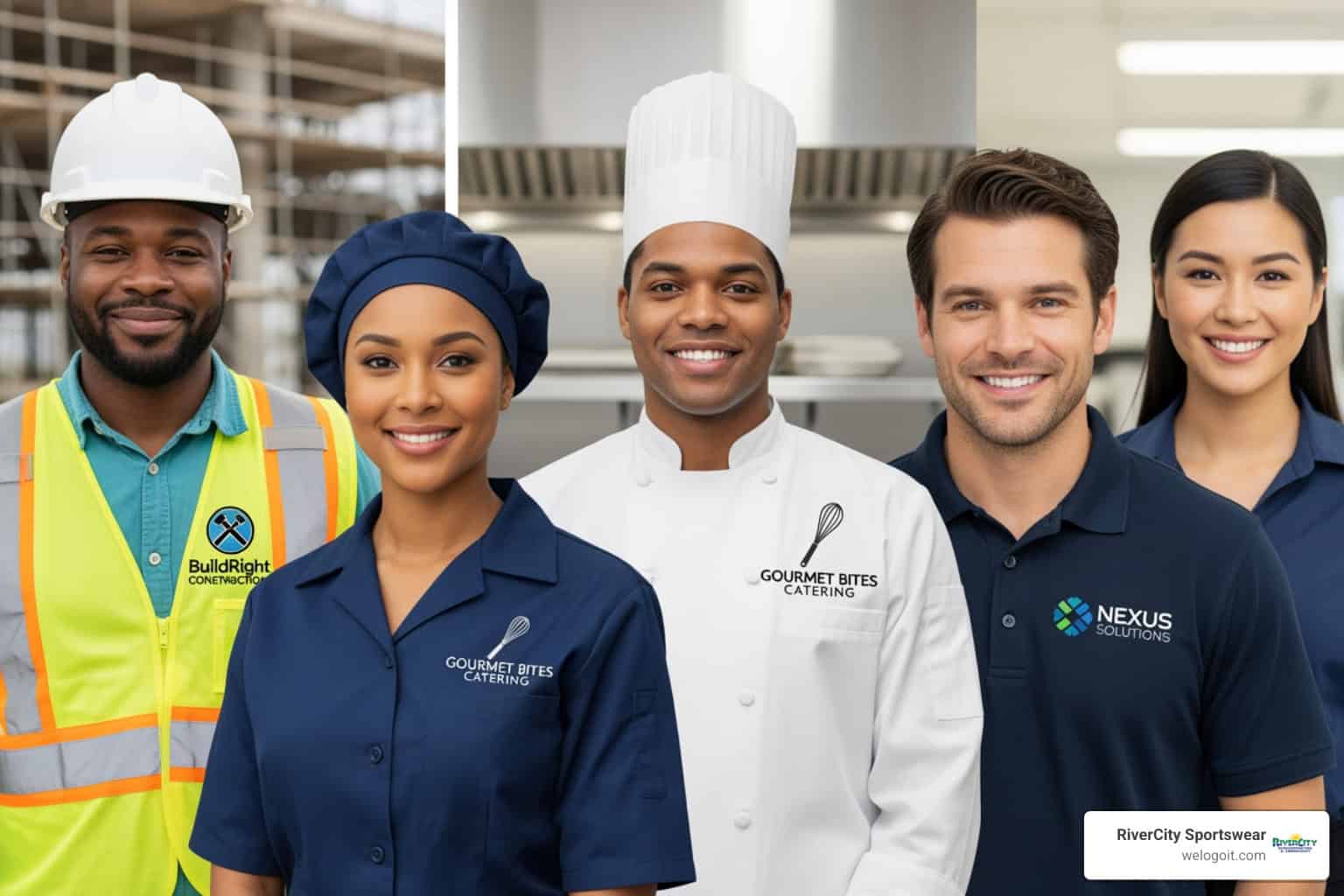 personalised workwear clothing